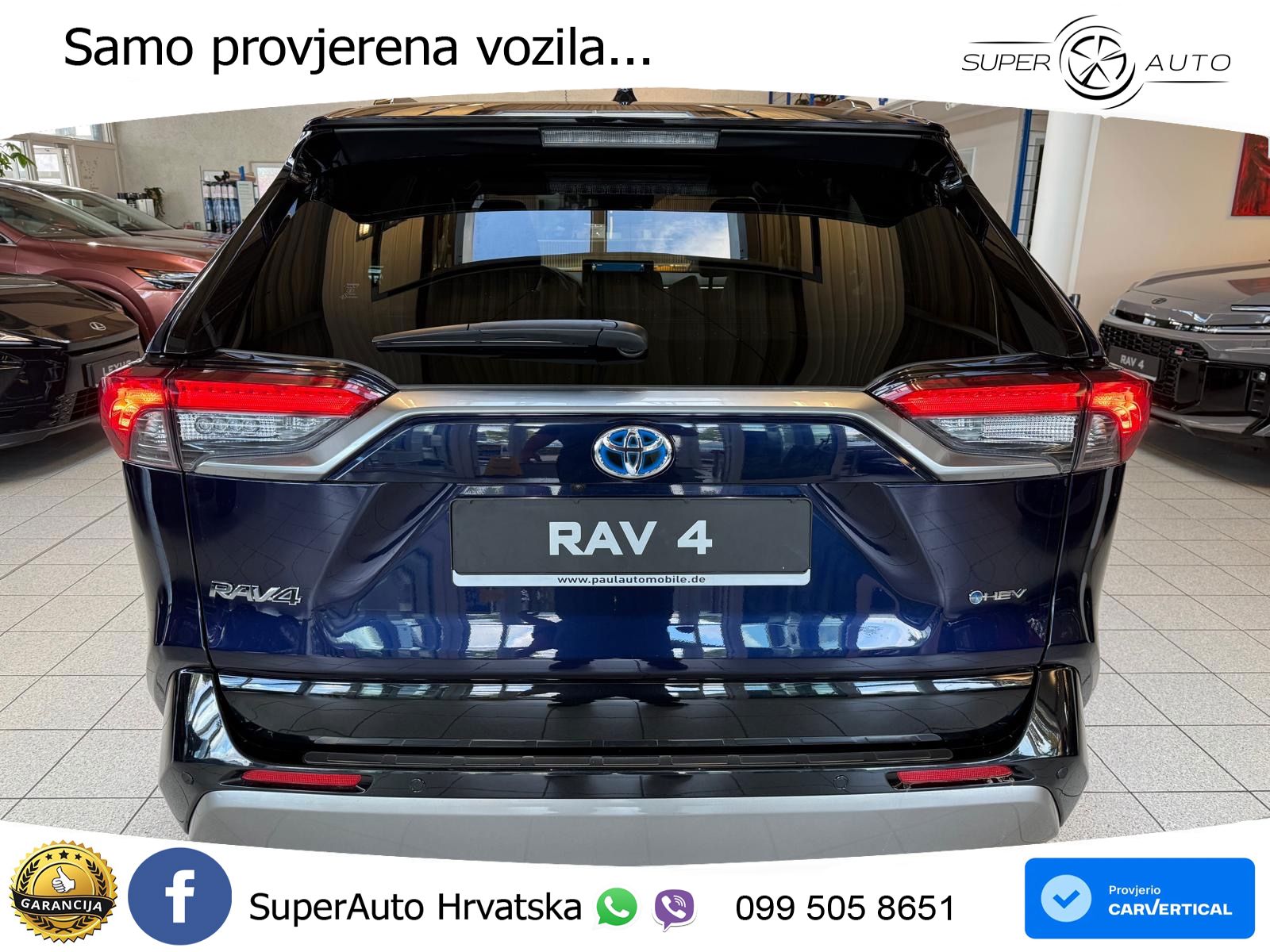 Toyota RAV4 2.5 (222 KS) Hybrid AWD-i eCVT Style LED+GR SJED+ACC