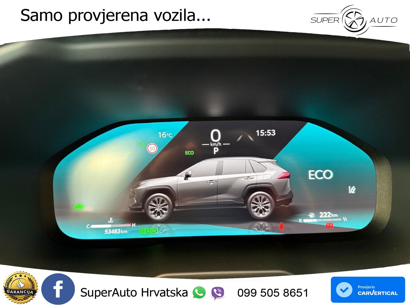 Toyota RAV4 2.5 (222 KS) Hybrid AWD-i eCVT Style LED+GR SJED+ACC