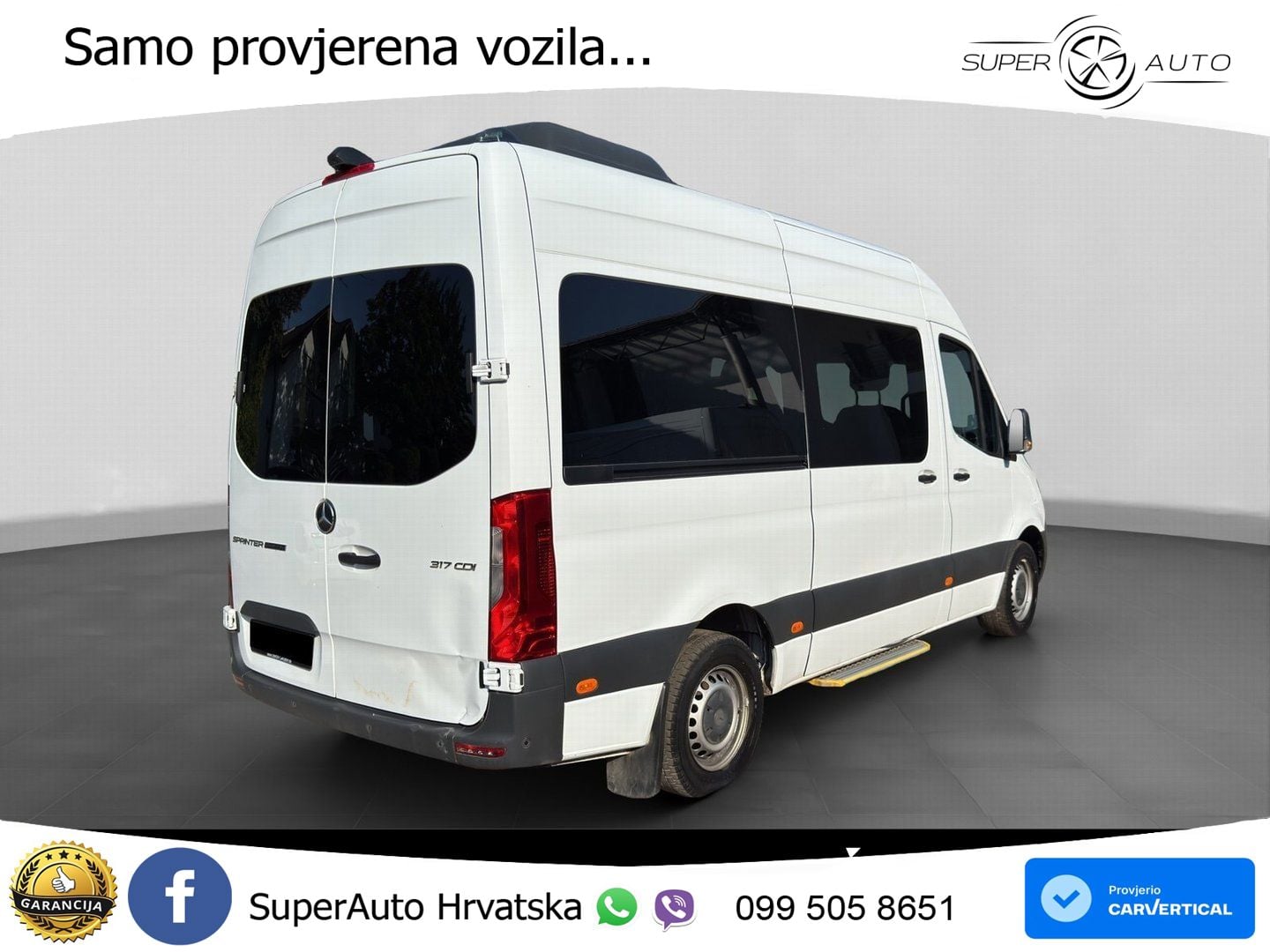 Mercedes-Benz Sprinter 317 Tourer L2H2 Mobilität Rollstuhllift 170 KS