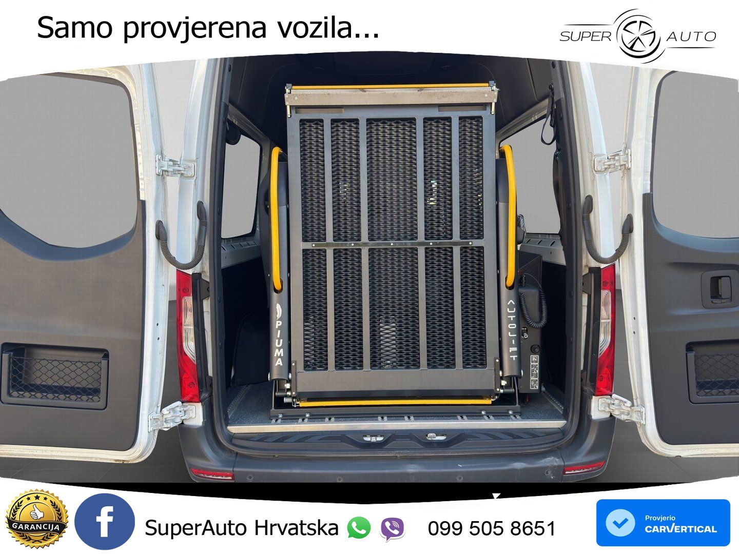 Mercedes-Benz Sprinter 317 Tourer L2H2 Mobilität Rollstuhllift 170 KS