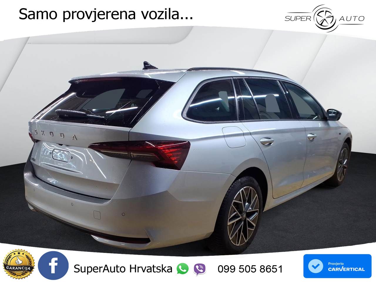 Škoda Octavia Combi 2.0 TDI (150 KS) DSG LED+GR SJED+ACC