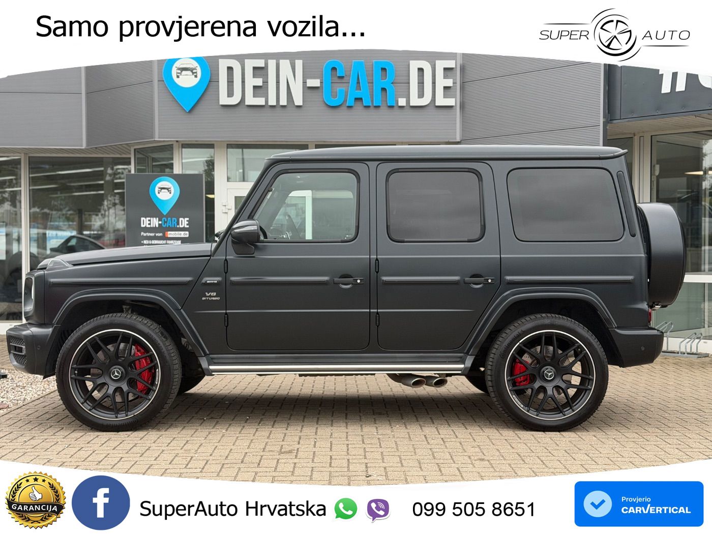 Mercedes AMG G 63 Long V8 (585 KS) 4MATIC 9G-TRONIC AMG SPEEDSHIFT PLUS LED+GR SJED+ACC