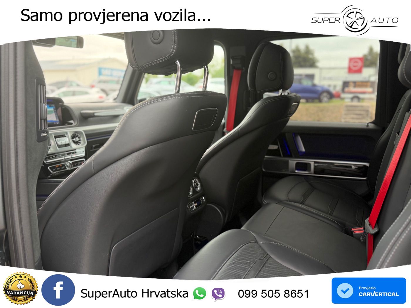 Mercedes AMG G 63 Long V8 (585 KS) 4MATIC 9G-TRONIC AMG SPEEDSHIFT PLUS LED+GR SJED+ACC