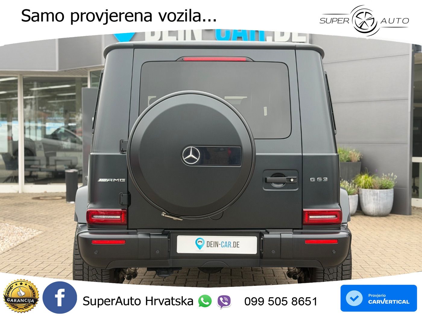 Mercedes AMG G 63 Long V8 (585 KS) 4MATIC 9G-TRONIC AMG SPEEDSHIFT PLUS LED+GR SJED+ACC