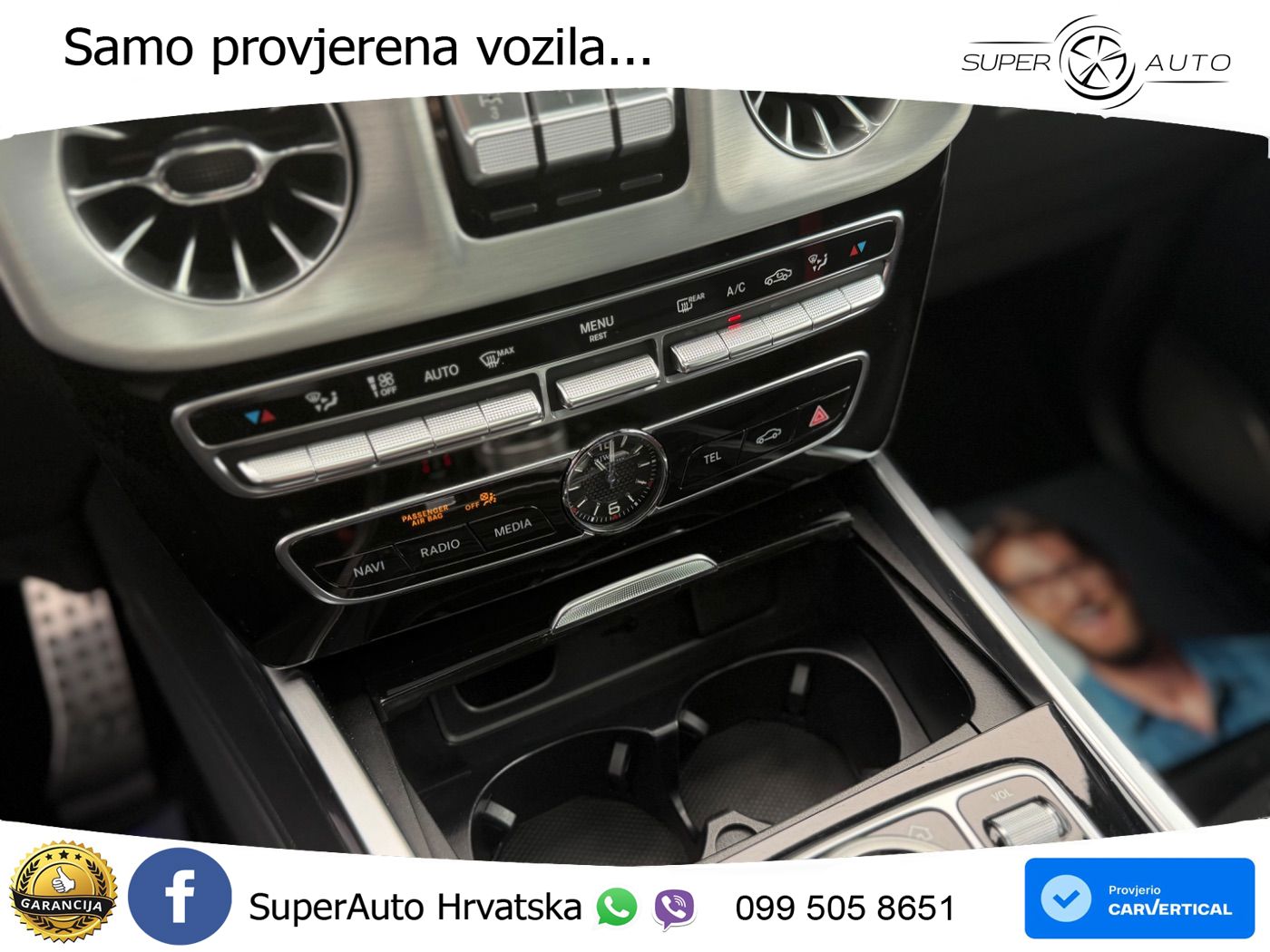 Mercedes AMG G 63 Long V8 (585 KS) 4MATIC 9G-TRONIC AMG SPEEDSHIFT PLUS LED+GR SJED+ACC