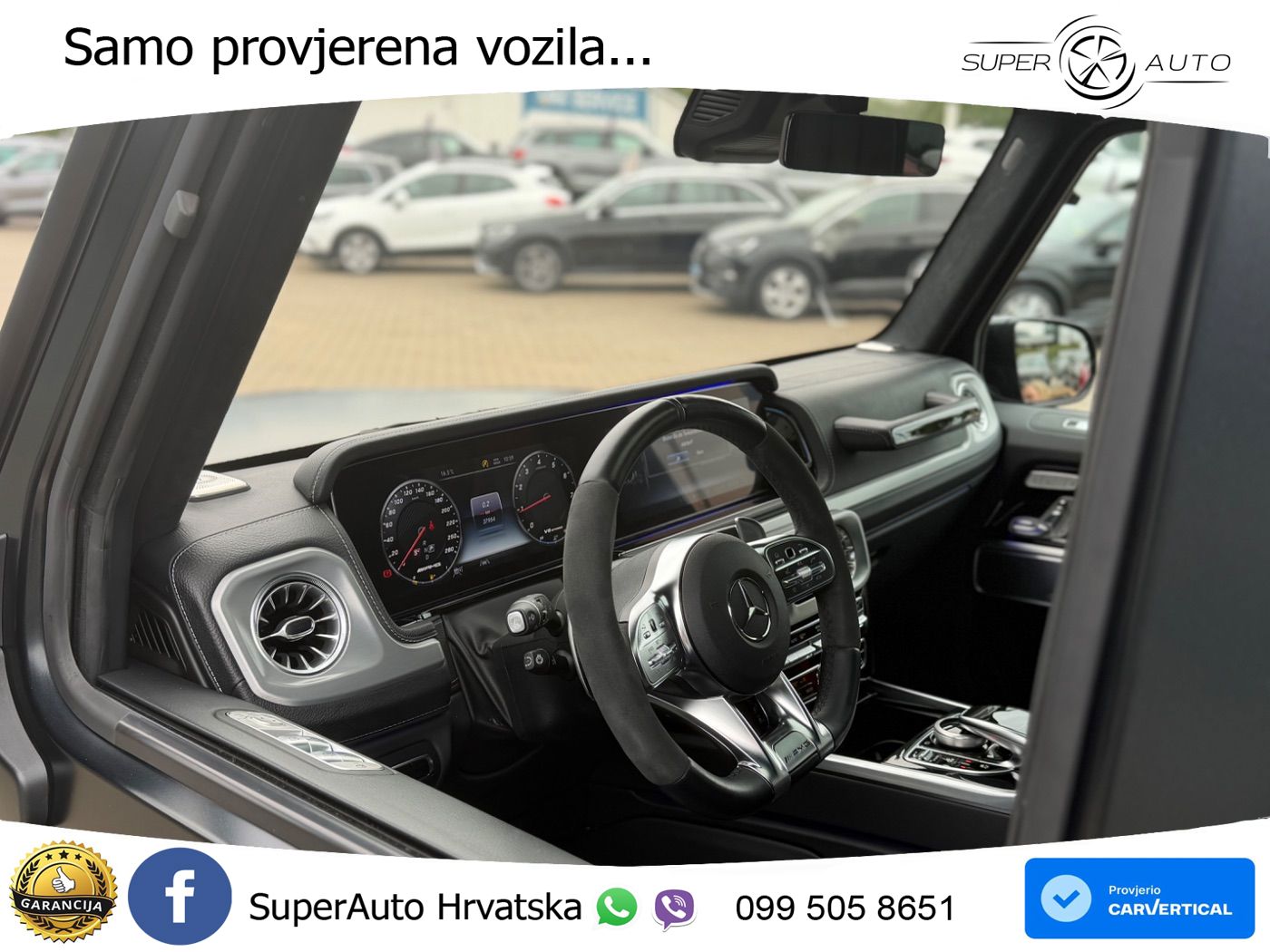 Mercedes AMG G 63 Long V8 (585 KS) 4MATIC 9G-TRONIC AMG SPEEDSHIFT PLUS LED+GR SJED+ACC