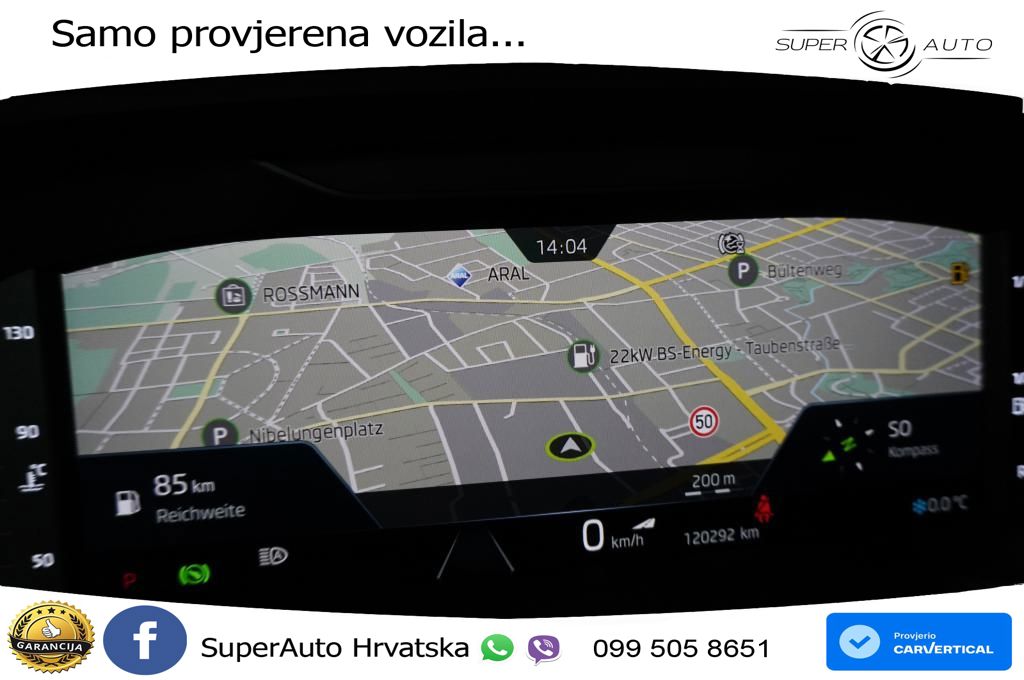 Škoda Octavia Combi 2.0 TDI (150 KS) DSG SportLine LED+GR SJED+ACC
