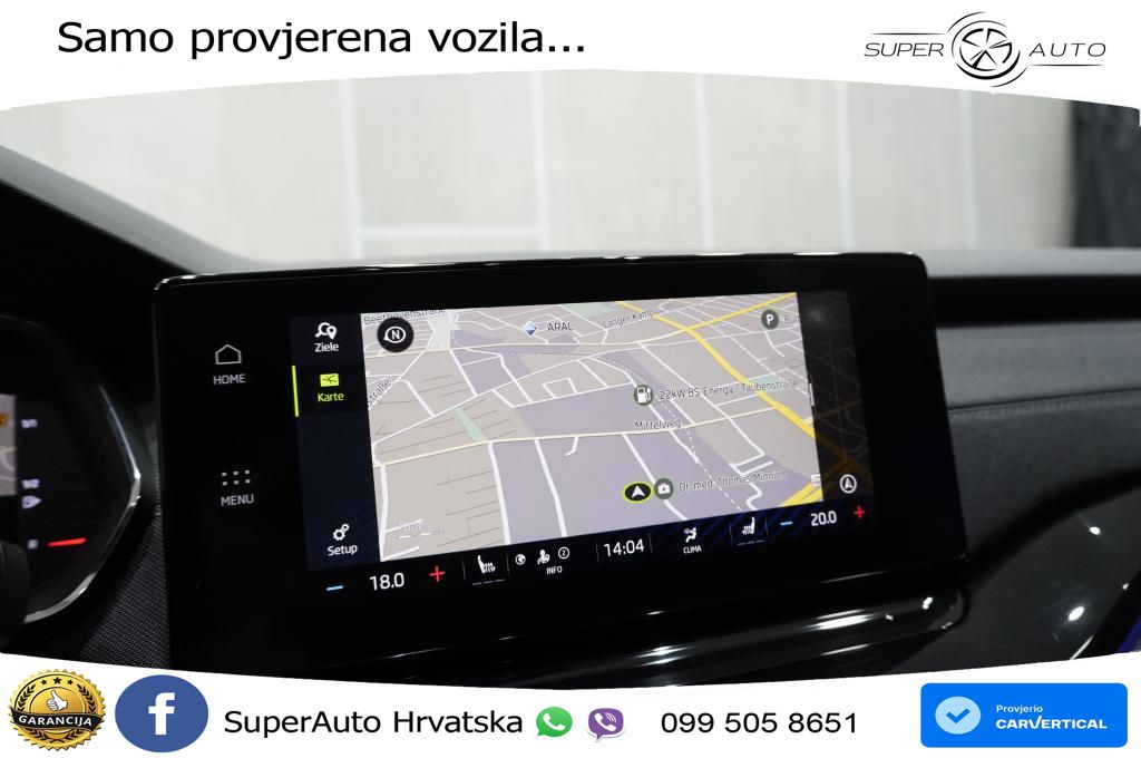 Škoda Octavia Combi 2.0 TDI (150 KS) DSG SportLine LED+GR SJED+ACC