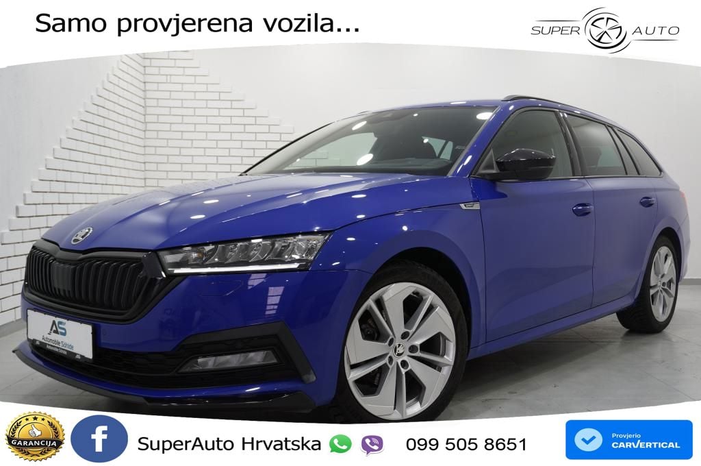 Škoda Octavia Combi 2.0 TDI (150 KS) DSG SportLine LED+GR SJED+ACC
