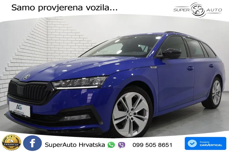 Škoda Octavia Combi 2.0 TDI (150 KS) DSG SportLine LED+GR SJED+ACC