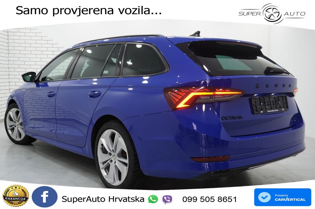Škoda Octavia Combi 2.0 TDI (150 KS) DSG SportLine LED+GR SJED+ACC