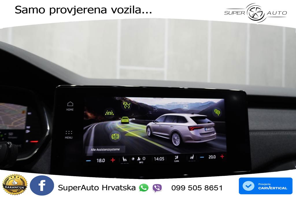 Škoda Octavia Combi 2.0 TDI (150 KS) DSG SportLine LED+GR SJED+ACC