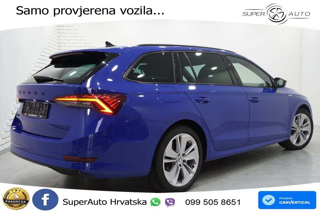 Škoda Octavia Combi 2.0 TDI (150 KS) DSG SportLine LED+GR SJED+ACC