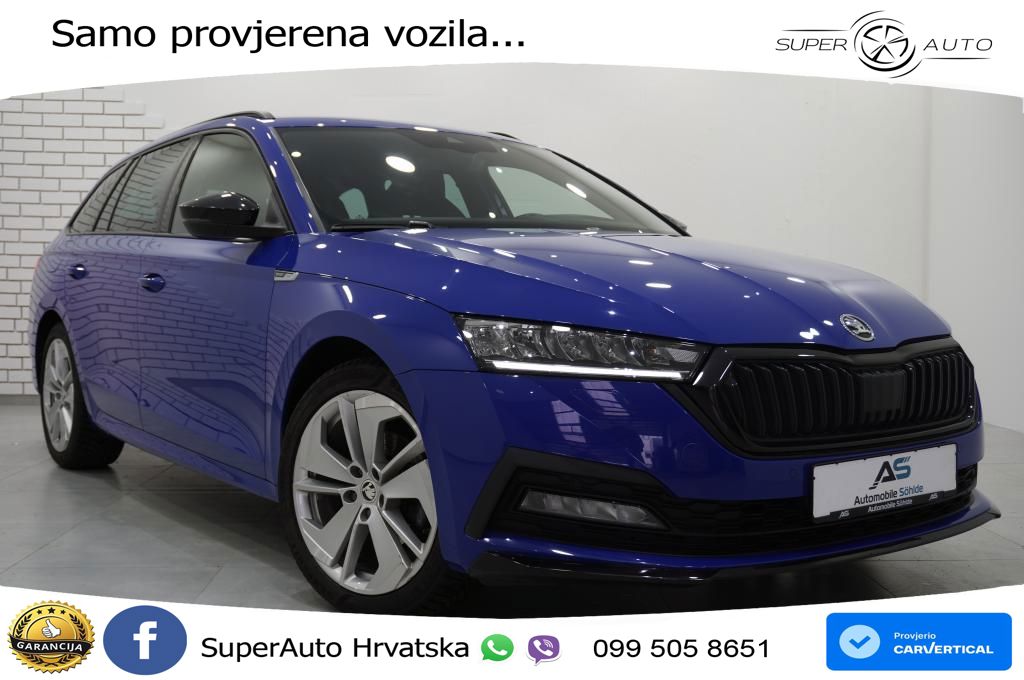 Škoda Octavia Combi 2.0 TDI (150 KS) DSG SportLine LED+GR SJED+ACC