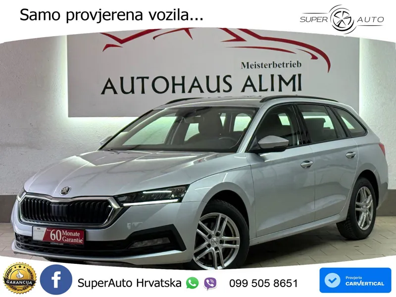 Škoda Octavia Combi 2.0 TDI (150 KS) DSG LED+GR SJED+ACC