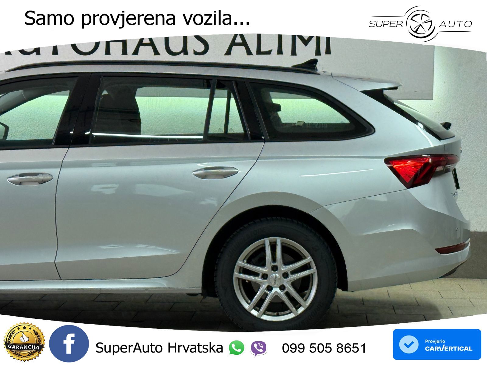 Škoda Octavia Combi 2.0 TDI (150 KS) DSG LED+GR SJED+ACC