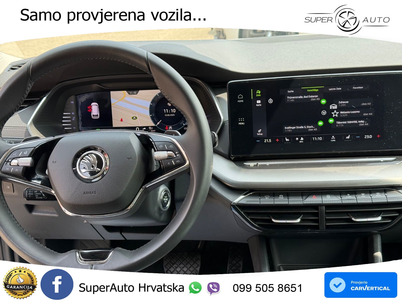 Škoda Octavia Combi 2.0 TDI (150 KS) DSG LED+GR SJED+ACC