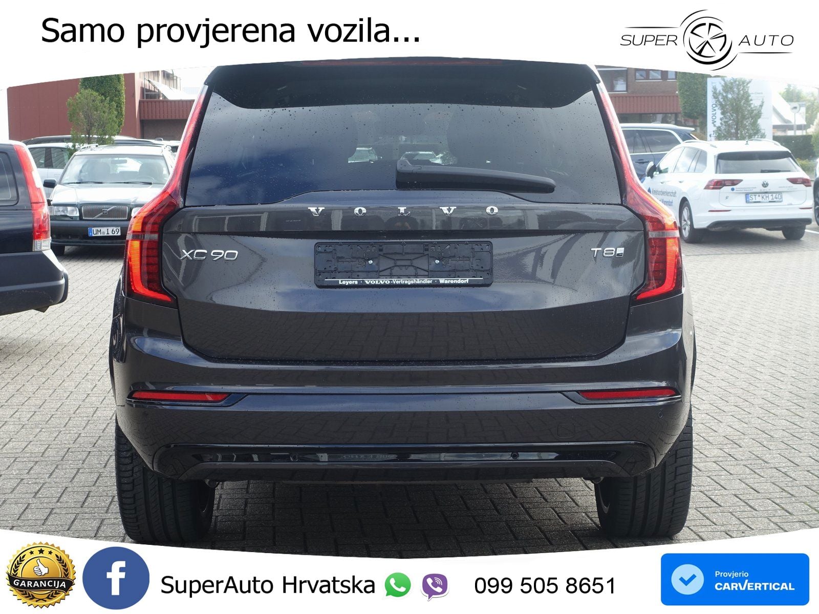 Volvo XC90 2.0 T8 AWD Automatic ACC+HEAD+4xGR SJED+360+PANO