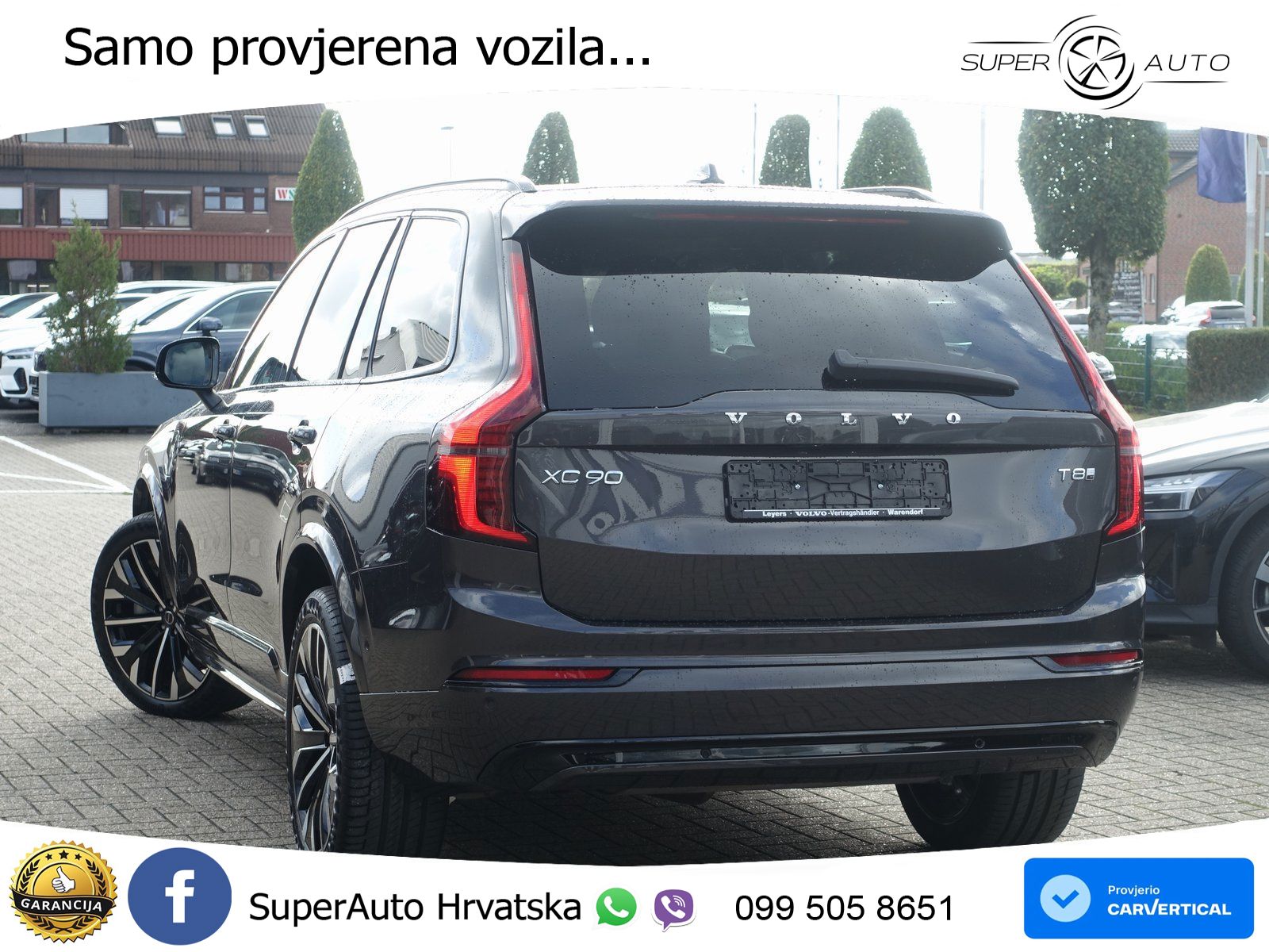 Volvo XC90 2.0 T8 AWD Automatic ACC+HEAD+4xGR SJED+360+PANO