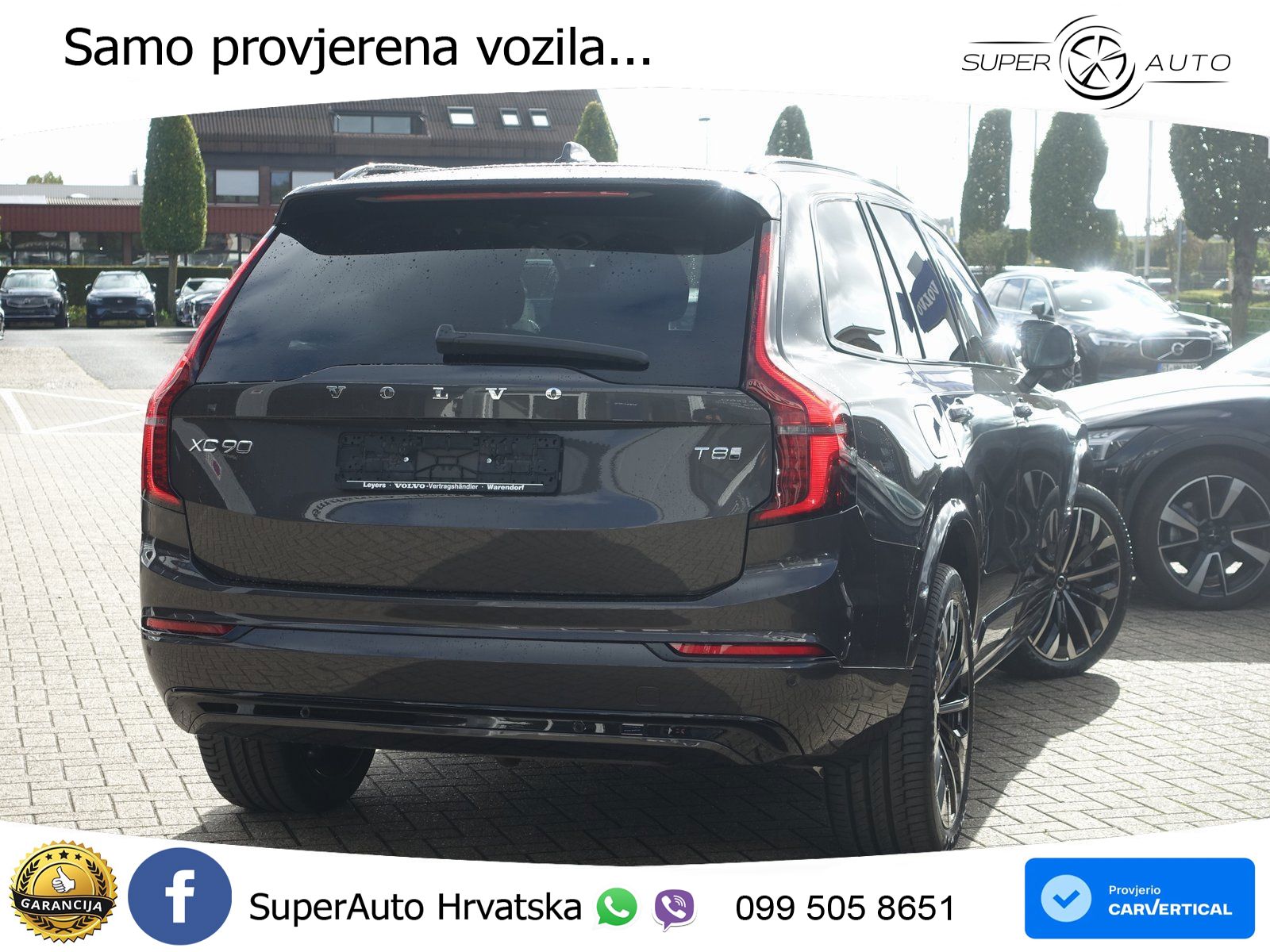 Volvo XC90 2.0 T8 AWD Automatic ACC+HEAD+4xGR SJED+360+PANO