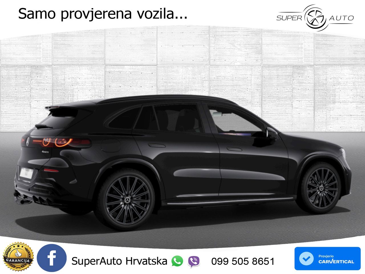 Mercedes GLC 400 94 kWh (489 KS) 4MATIC EQ Technology AMG LED+GR SJED+ACC