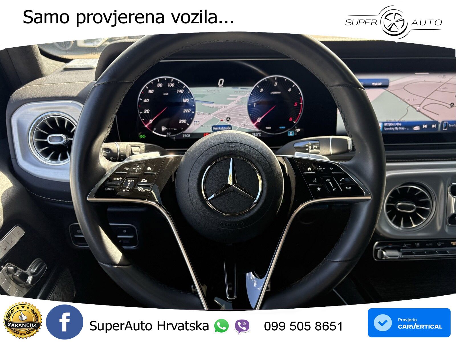 Mercedes G 450d Long (367 KS) 4MATIC 9G-TRONIC Exclusive LED+GR SJED+ACC