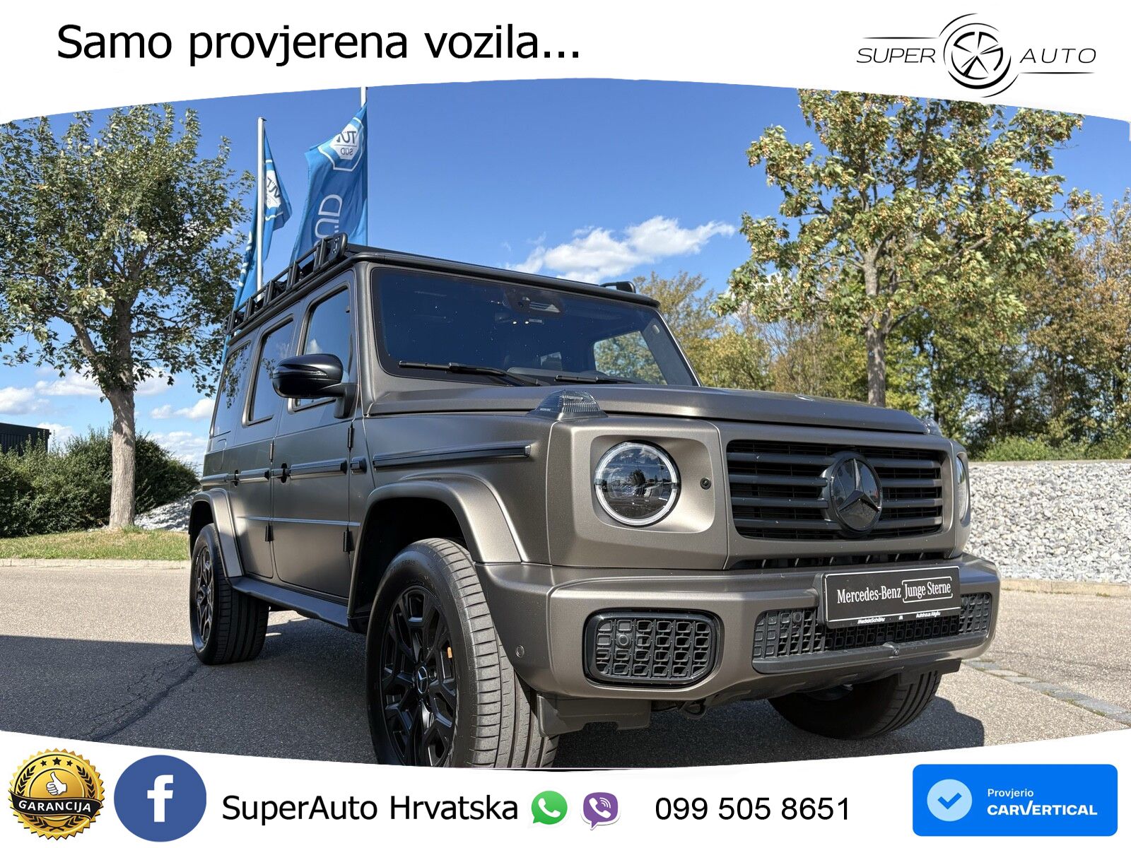 Mercedes G 450d Long (367 KS) 4MATIC 9G-TRONIC Exclusive LED+GR SJED+ACC