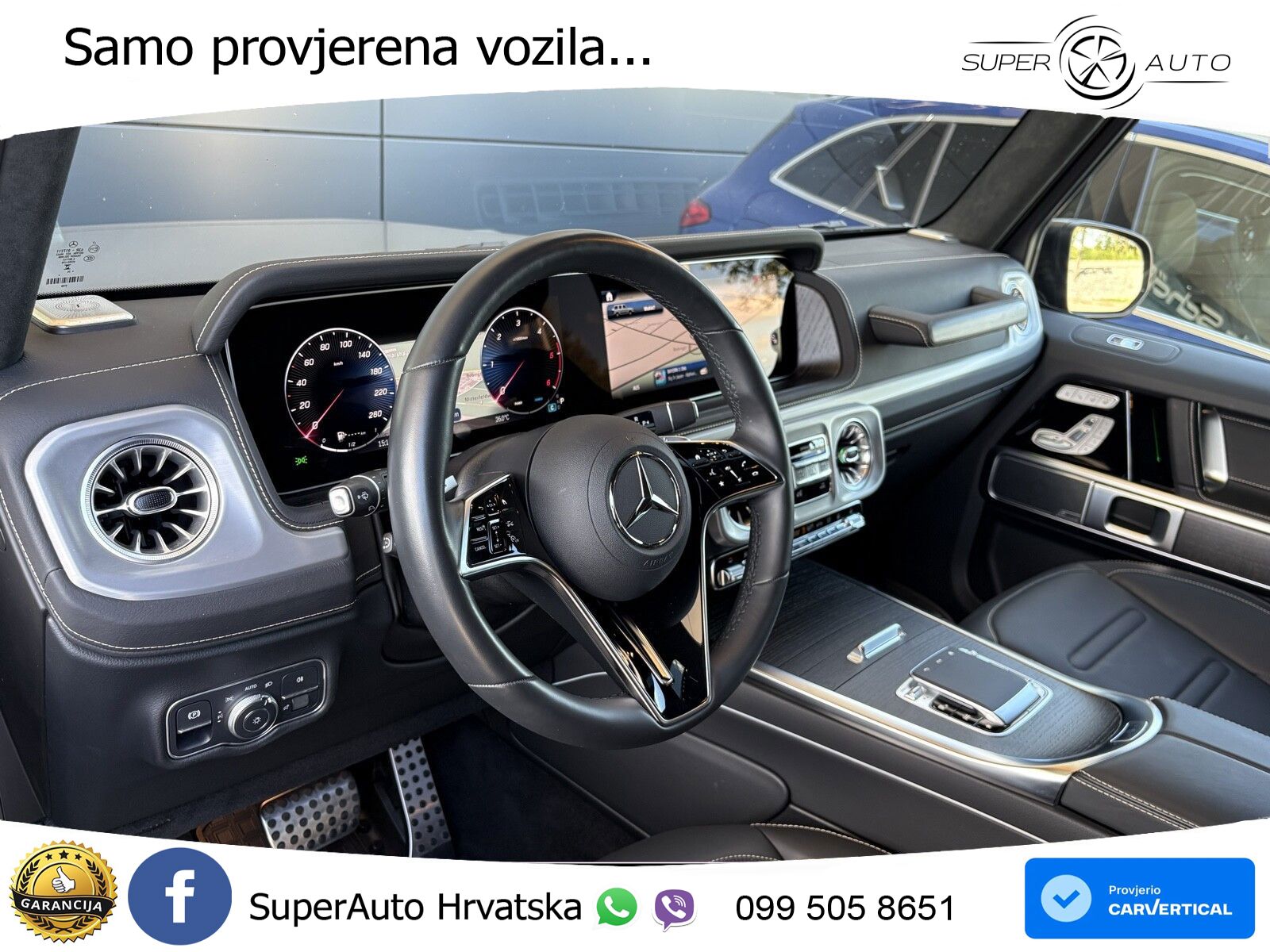Mercedes G 450d Long (367 KS) 4MATIC 9G-TRONIC Exclusive LED+GR SJED+ACC