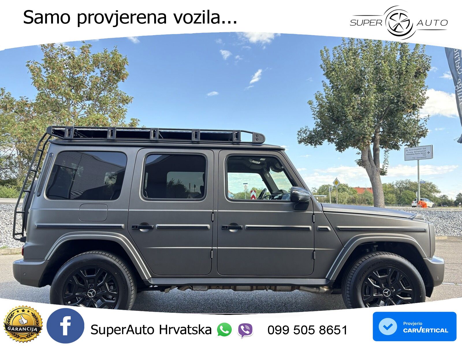 Mercedes G 450d Long (367 KS) 4MATIC 9G-TRONIC Exclusive LED+GR SJED+ACC