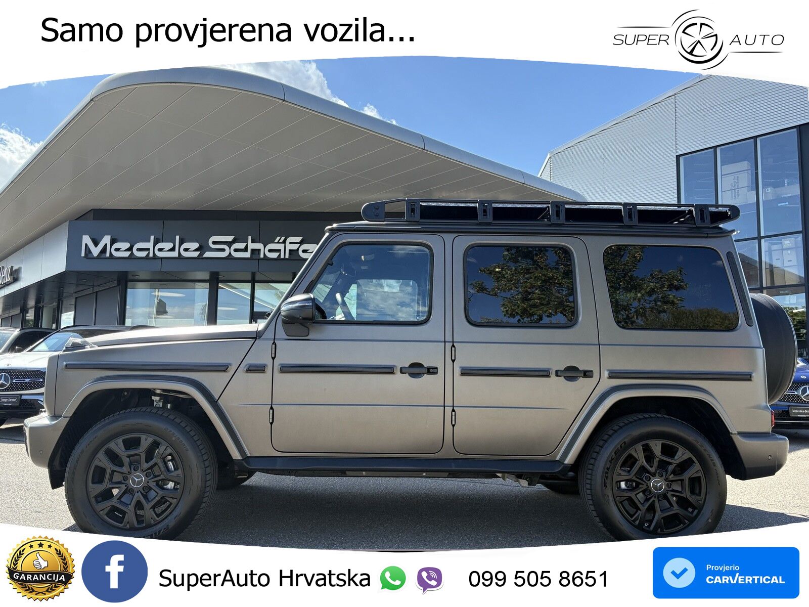 Mercedes G 450d Long (367 KS) 4MATIC 9G-TRONIC Exclusive LED+GR SJED+ACC