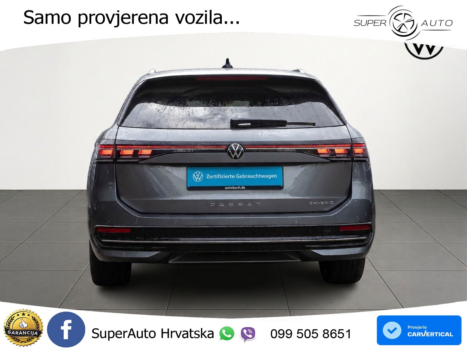 Volkswagen Passat Variant 1.5 TSI (204 KS) eHybrid DSG Elegance LED+GR SJED+ACC