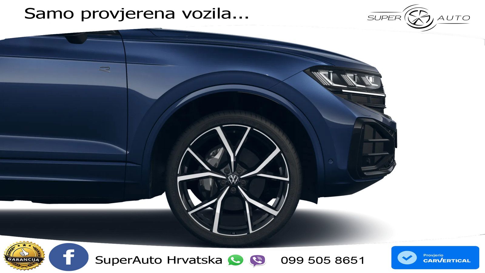 Volkswagen Touareg 3.0 V6 TDI (286 KS) 4MOTION Tiptronic ZRAČNI+ACC+GR SJED+KAM+PANO