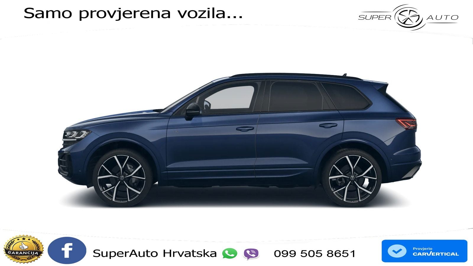 Volkswagen Touareg 3.0 V6 TDI (286 KS) 4MOTION Tiptronic ZRAČNI+ACC+GR SJED+KAM+PANO