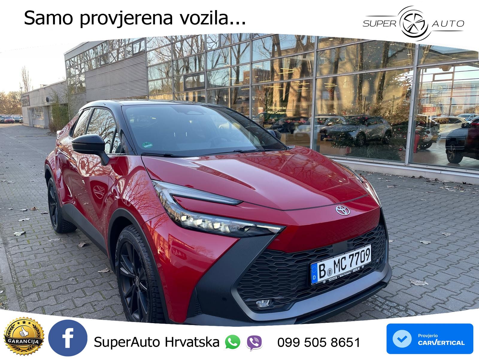 Toyota C-HR 2.0 (198 KS) Hybrid e-CVT Team D LED+GR SJED+ACC