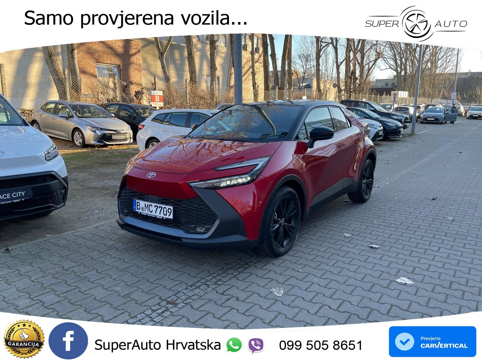 Toyota C-HR 2.0 (198 KS) Hybrid e-CVT Team D LED+GR SJED+ACC