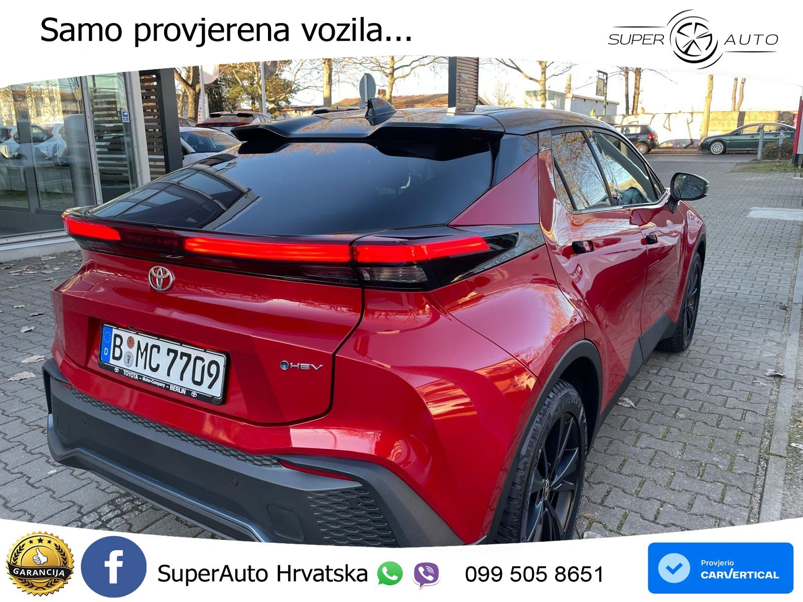 Toyota C-HR 2.0 (198 KS) Hybrid e-CVT Team D LED+GR SJED+ACC