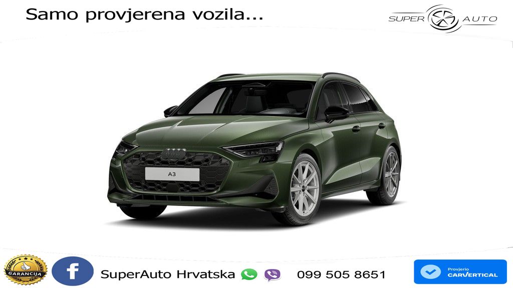 Audi A3 30 TFSI (116 KS)  S tronic advanced LED+GR SJED+ACC