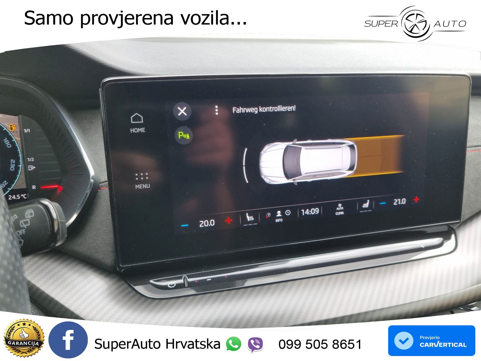Škoda Octavia Combi RS 2.0 TSI (245 KS) DSG LED+GR SJED+ACC