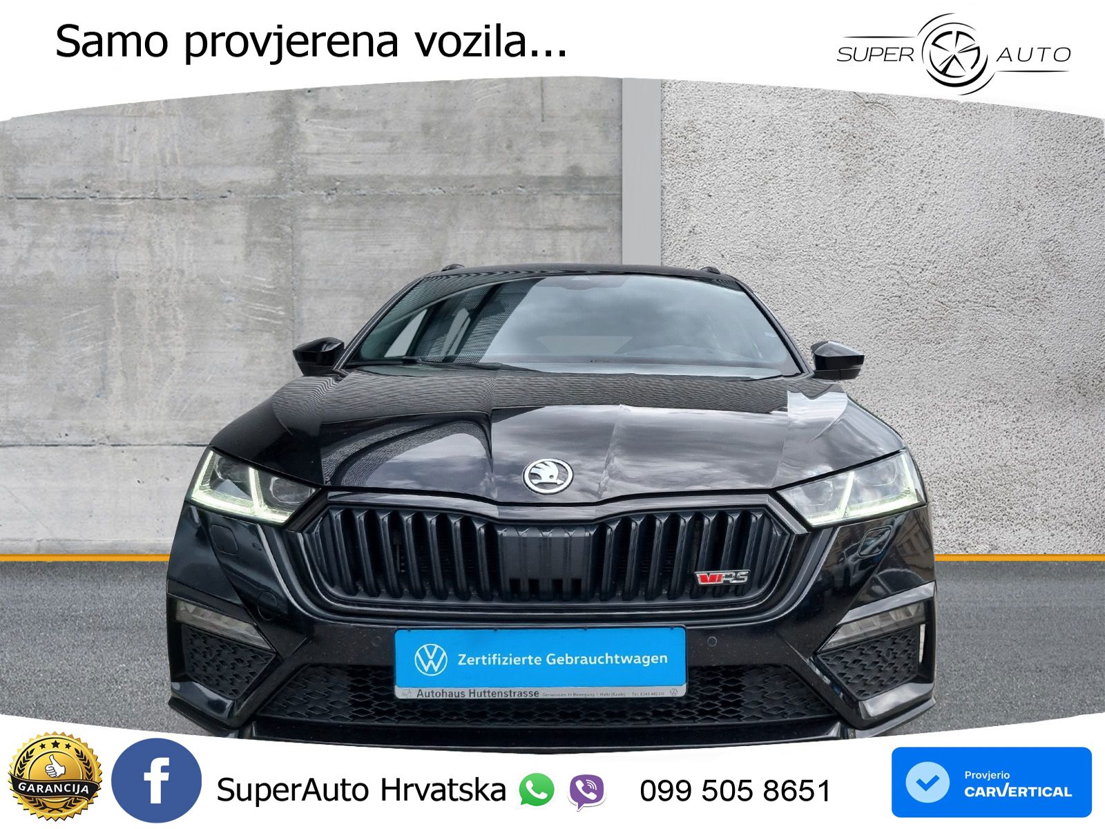 Škoda Octavia Combi RS 2.0 TSI (245 KS) DSG LED+GR SJED+ACC