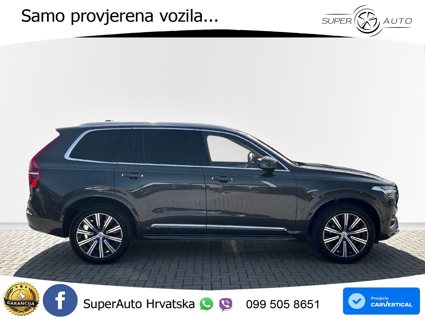 Volvo XC90 2.0 B5 Diesel AWD Automatic ACC+GR SJED+360+PANO