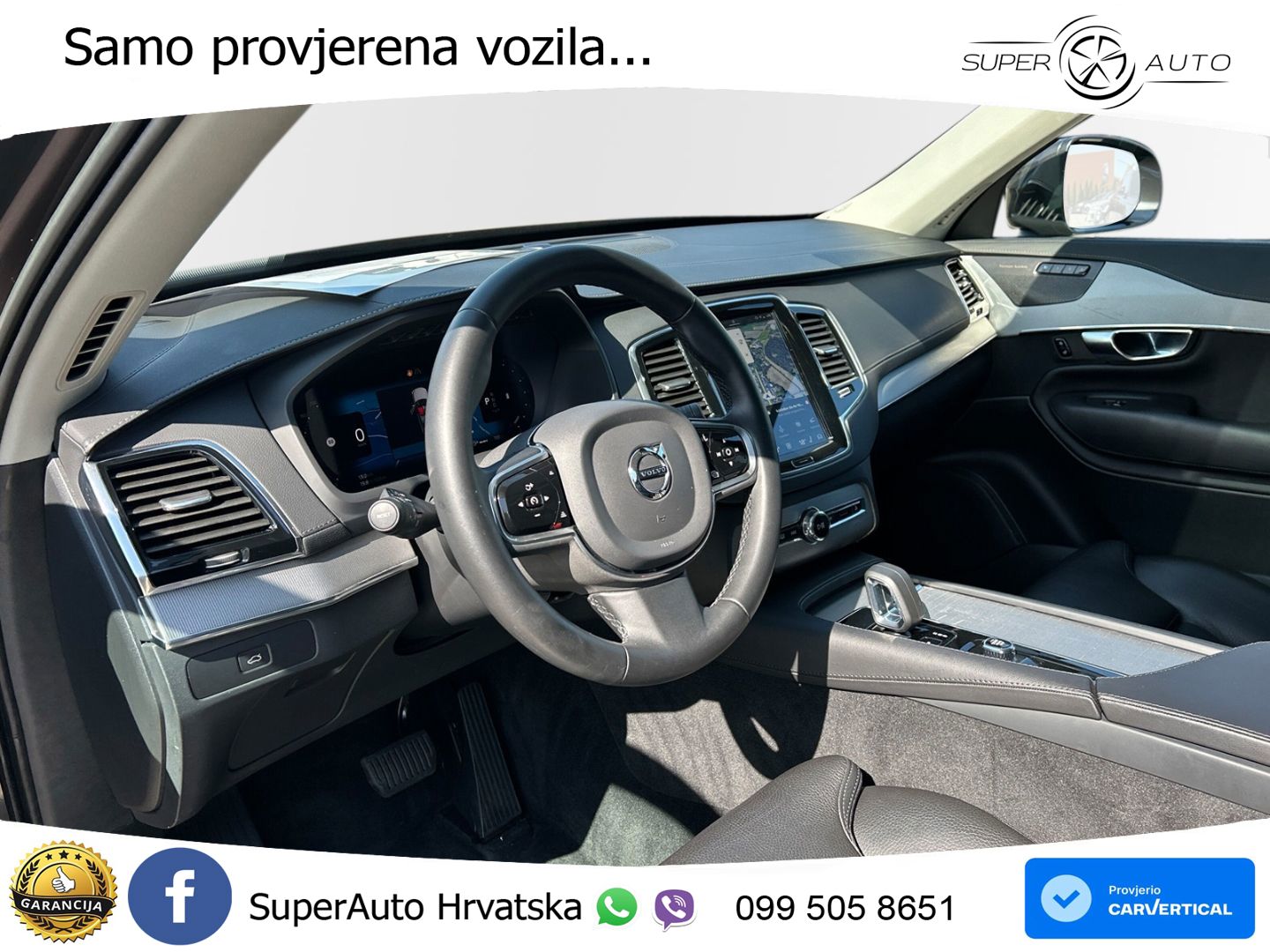 Volvo XC90 2.0 B5 Diesel AWD Automatic ACC+GR SJED+360+PANO