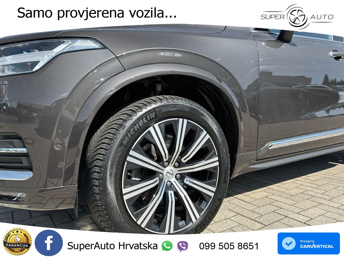 Volvo XC90 2.0 B5 Diesel AWD Automatic ACC+GR SJED+360+PANO