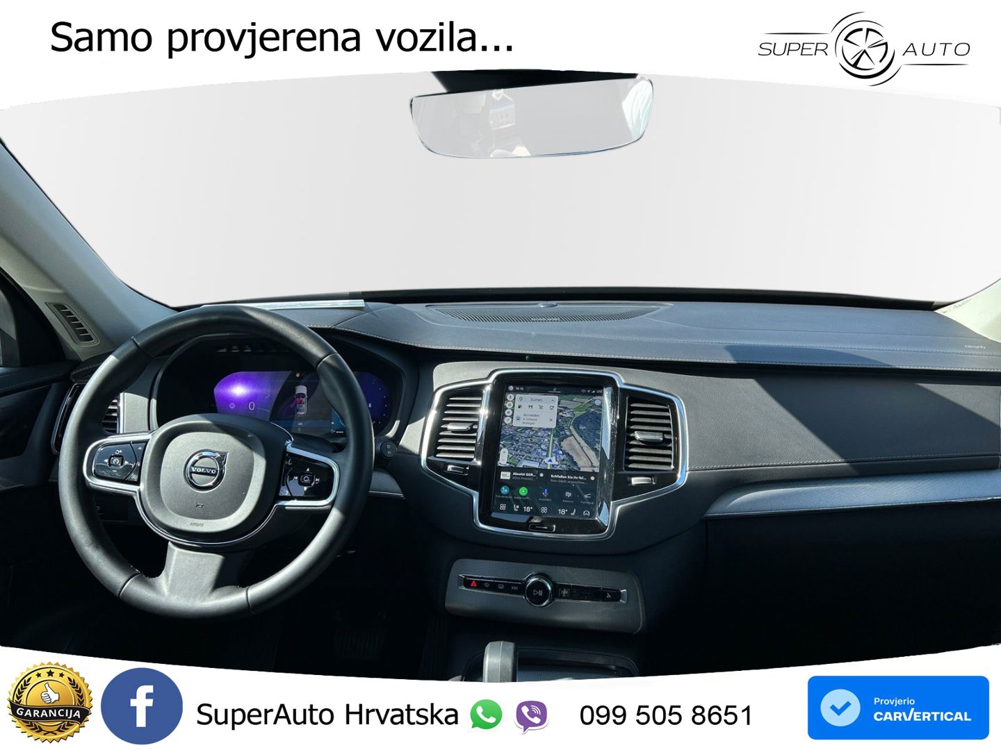 Volvo XC90 2.0 B5 Diesel AWD Automatic ACC+GR SJED+360+PANO