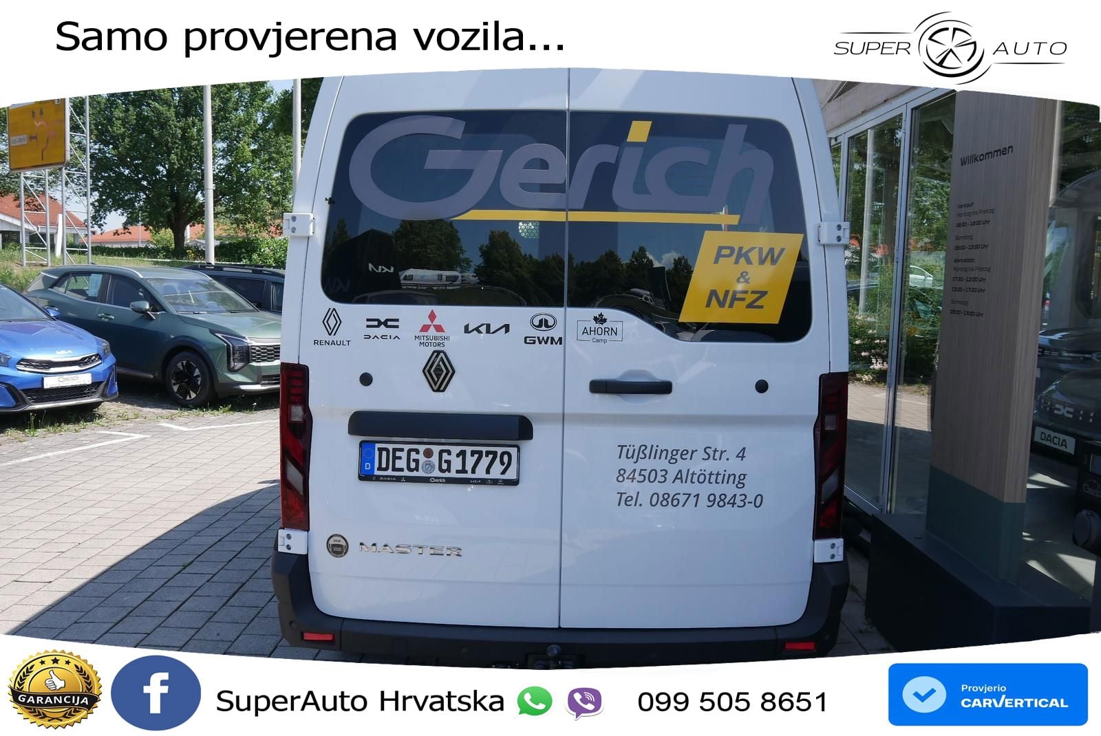 Renault MASTER KASTENWAGEN FWD Kasten extra L2H2 3,5t 150 KS