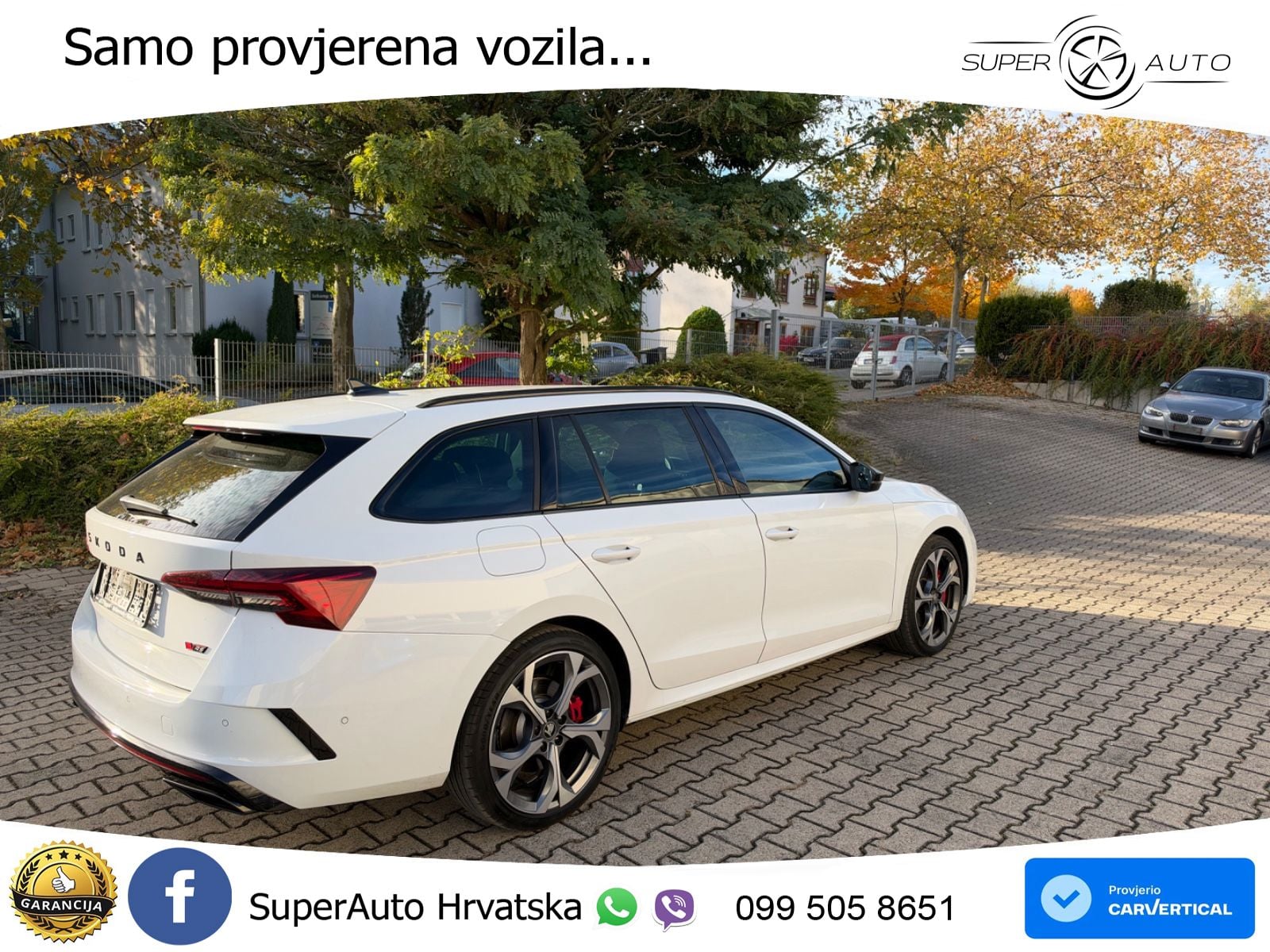 Škoda Octavia Combi RS 2.0 TSI (265 KS) DSG LED+GR SJED+ACC