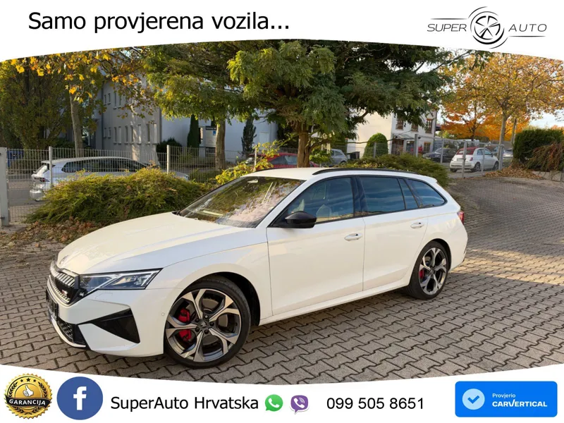 Škoda Octavia Combi RS 2.0 TSI (265 KS) DSG LED+GR SJED+ACC