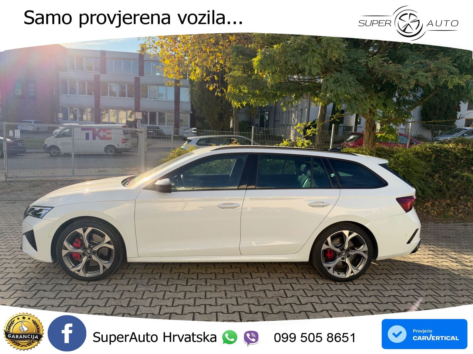 Škoda Octavia Combi RS 2.0 TSI (265 KS) DSG LED+GR SJED+ACC