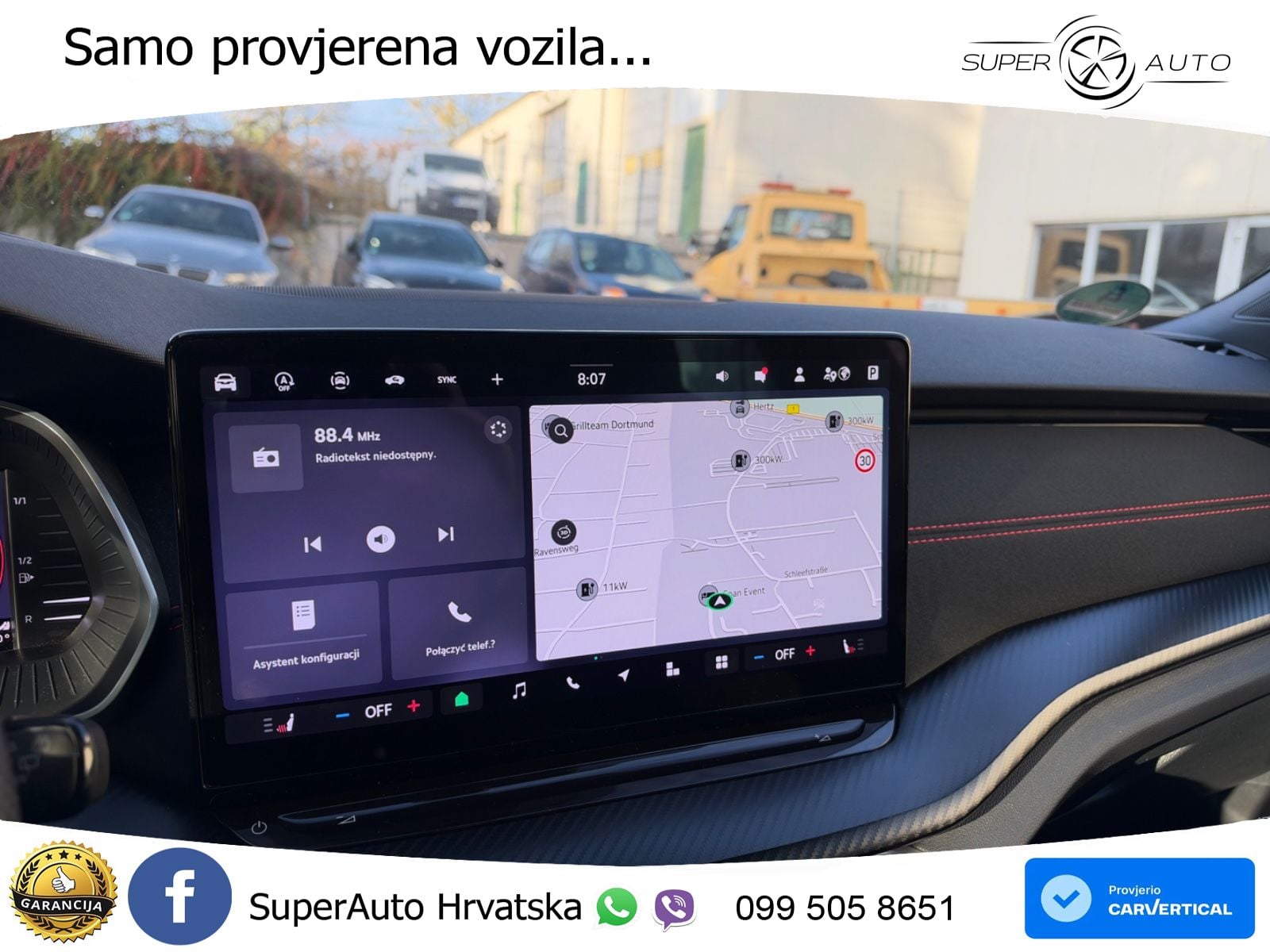 Škoda Octavia Combi RS 2.0 TSI (265 KS) DSG LED+GR SJED+ACC