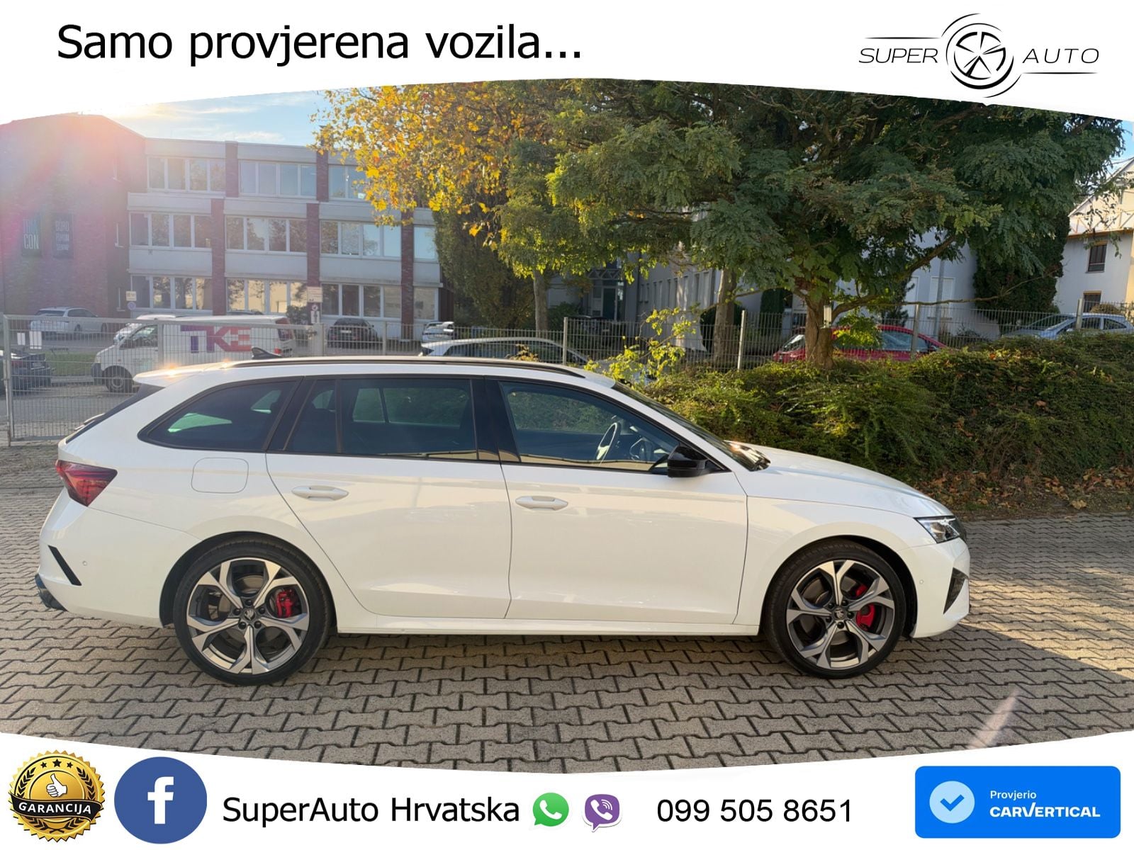 Škoda Octavia Combi RS 2.0 TSI (265 KS) DSG LED+GR SJED+ACC
