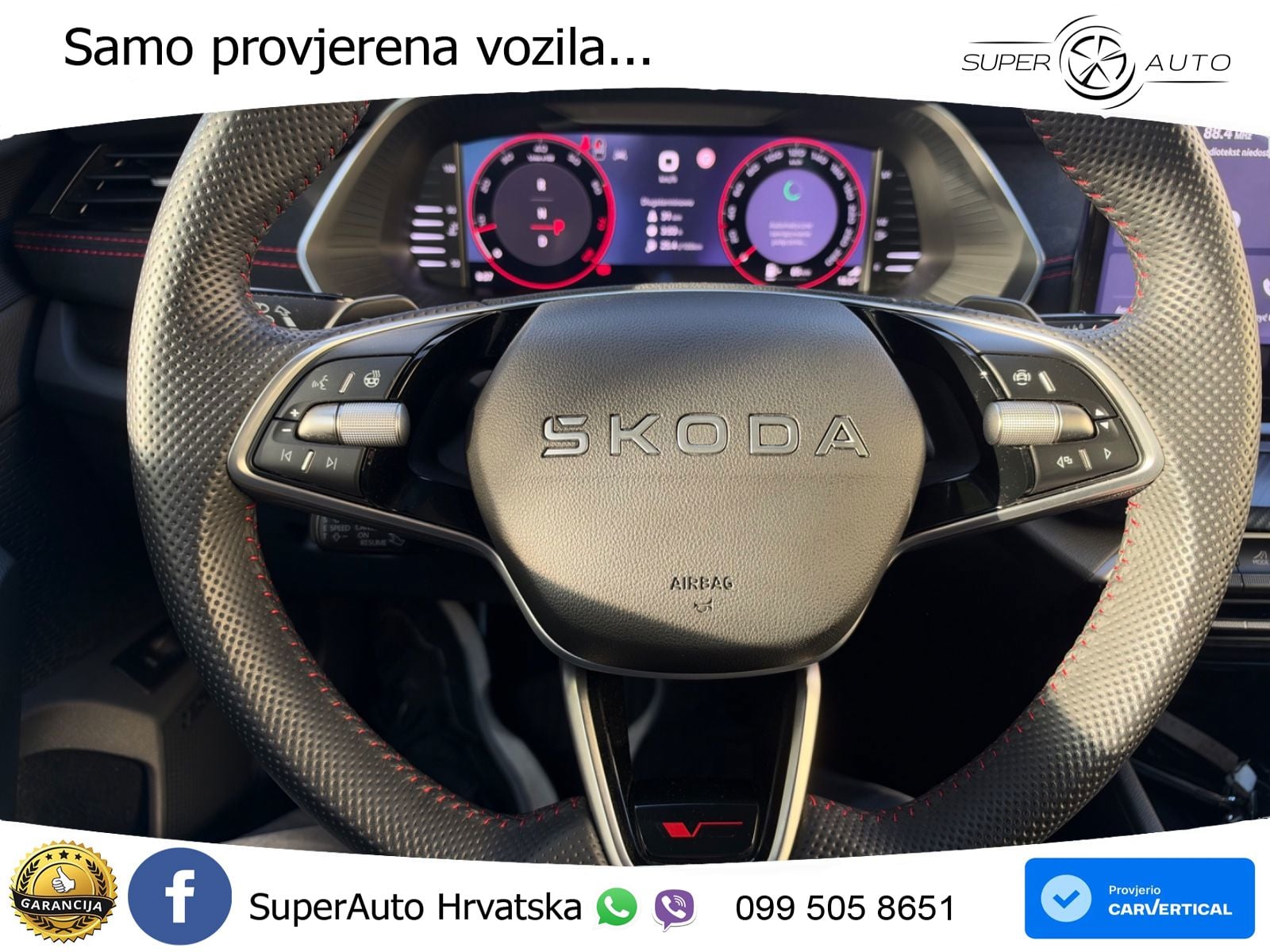 Škoda Octavia Combi RS 2.0 TSI (265 KS) DSG LED+GR SJED+ACC